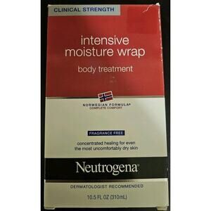 Neutrogena Intensive Moisture Wrap 1 Box 10.5 fl oz Discontinued New Old Stock